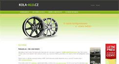 Desktop Screenshot of kola-alu.cz